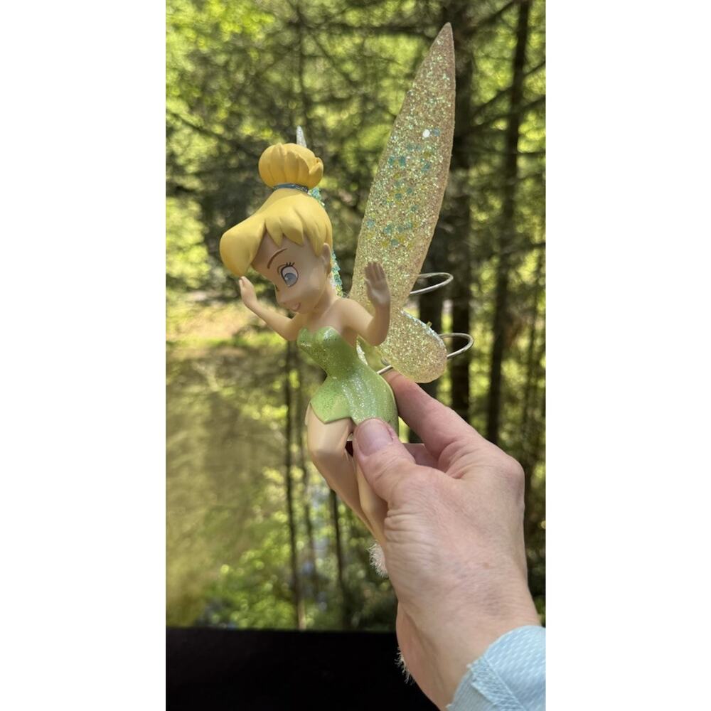 1990 Disney Tinker Bell Tree Topper Mickey Very Merry Christmas Rare OriginalBox - Picture 10 of 16